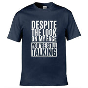 Teemarkable! You're Still Talking T-Shirt Navy Blue / Small - 86-92cm | 34-36"(Chest)