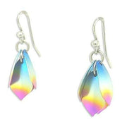 Ti2 Titanium Small Wolf Of The Woods Drop Earrings - Rainbow A