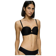 Triumph Pure Micro Detachable Strap Bra - Black