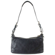 Vivienne Westwood Emma Supple Leather Shoulder Bag - Black