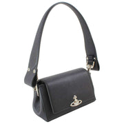 Vivienne Westwood Hazel Saffiano Small Handbag - Black