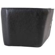 Vivienne Westwood Hunter Supple Leather Flap Purse - Black
