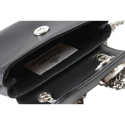 Vivienne Westwood Saffiano Small Chain Purse Bag - Black