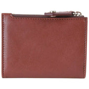 Vivienne Westwood Slim Flap Supple Leather Card Holder - Chestnut Brown