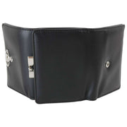 Vivienne Westwood Smooth Small Frame Purse - Black