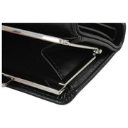 Vivienne Westwood Smooth Small Frame Purse - Black