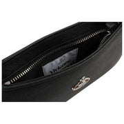 Vivienne Westwood Tasha Saffiano Shoulder Bag - Black
