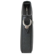 Vivienne Westwood Tasha Saffiano Shoulder Bag - Black