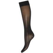 Wolford Pure Energy Vitalizer 30 Denier Knee High Tights - Black