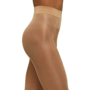 Wolford Satin Touch Sheer Shimmer 20 Denier Tights - Sand Beige