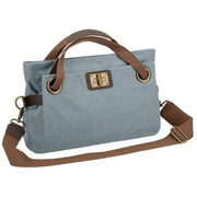 ZEDE Pont Des Arts Medium Cross Body Bag - Blue Grey