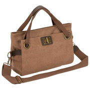 ZEDE Pont Des Arts Medium Cross Body Bag - Camel Brown