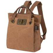 ZEDE Pont Des Arts Small Backpack - Camel Brown