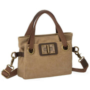 ZEDE Pont Des Arts XS Cross Body Bag - Beige Khaki