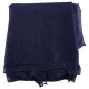 Bassin and Brown Aeolus Large Plain Scarf  - Blue