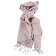 Bassin and Brown Arethusa Self Lined Wool Scarf  - Pink