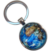 Bassin and Brown Earth Key Ring - Blue/Green