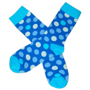 Bassin and Brown Spotted Socks - Turquoise/Blue