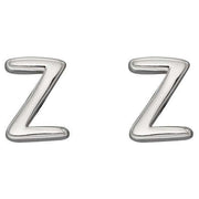 Beginnings Z Initial Stud Earrings - Silver