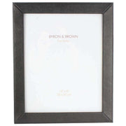 Byron and Brown Florence Slim Classic Leather Photo Frame 10x8 - Black