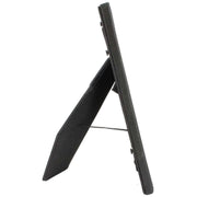 Byron and Brown Florence Slim Classic Leather Photo Frame 6x4 - Black