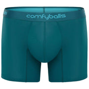 Comfyballs Cotton Long Boxer - Spruce Green