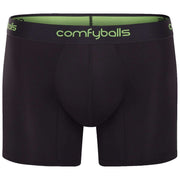 Comfyballs Performance Long Boxer - Charcoal/Viper Green
