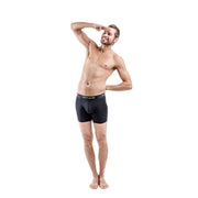 Comfyballs Performance Long Boxer - Charcoal/Viper Green