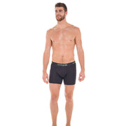Comfyballs Performance Long Boxer - Charcoal/Viper Green