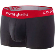 Comfyballs Regular Boxers - Black/Red