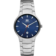Danish Design Bogo Large Watch - Silver/Blue