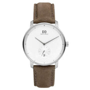 Danish Design Donau Watch - Taupe/White