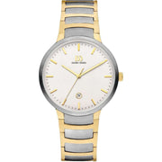 Danish Design Faro Large Watch - Silver/Gold/White
