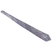 David Van Hagen Floral Tie - Grey