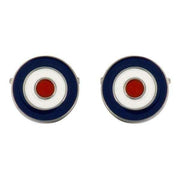 David Van Hagen RAF Cufflinks - Blue/White/Red