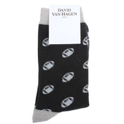 David Van Hagen Rugby Socks - Black/Grey