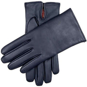 Dents Abercairney Touchscreen Leather Gloves - Navy