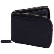 Dents Avon RFID Zip Around Leather Wallet - Black