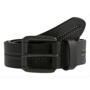 Dents Casual Leather Belt - Blacker