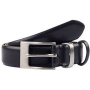 Dents Classic Leather Belt - Black