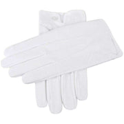 Dents Cotton Vented Gloves  - White