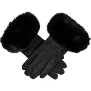 Dents Cuff Gloves - Black