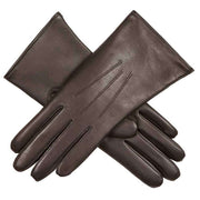Dents Ednaston Touchscreen Leather Gloves - Mocca/Brown