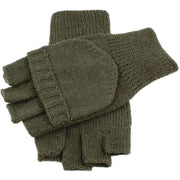 Dents Glock Knitted Capmitt Shooting Gloves - Olive