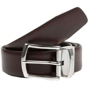 Dents Reversible Classic Leather Belt - Brown/Black