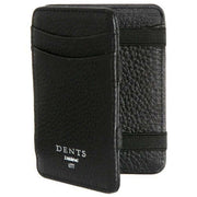 Dents Spey RFID Magic Leather Wallet - Black/Dove Grey