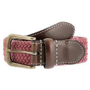 Dents Stretch Elastic Webbing Belt - Flamingo Pink