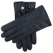 Dents Windsor Leather Gloves - Navy/Grey