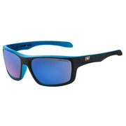 Dirty Dog Axle Satin Sunglasses - Black/Blue