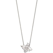 Elements Silver Bee Pendant - Silver